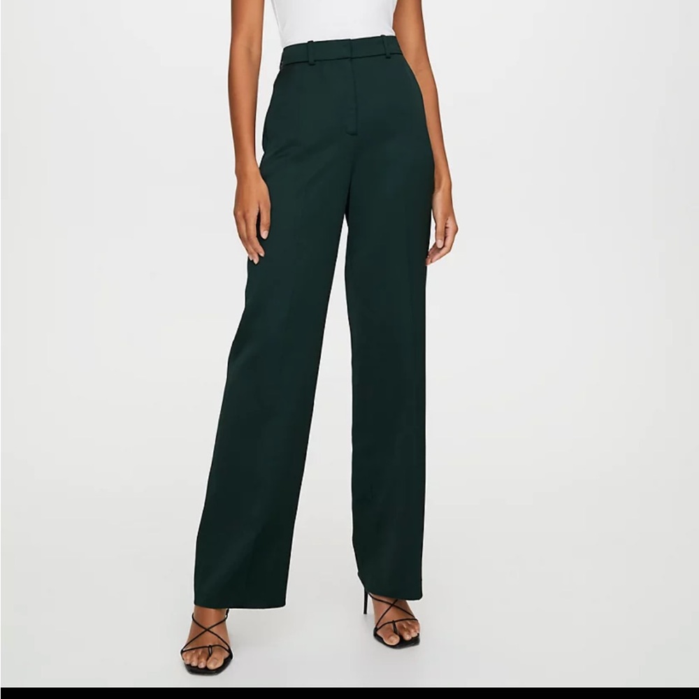 BLACK Aritzia Babaton Sadiki Wide Leg Pant
